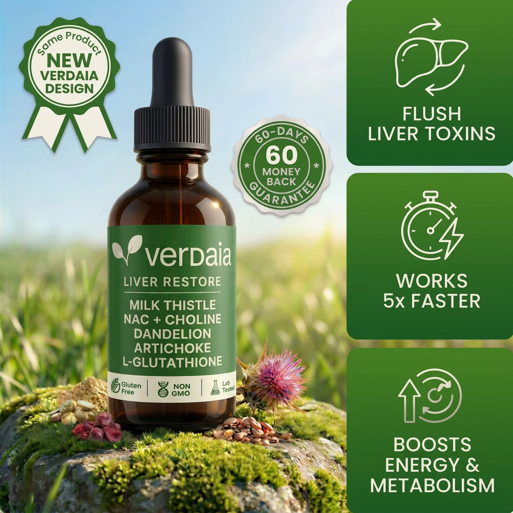 Verdaia Liver Restore liquid liver support drops